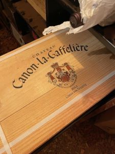 Château Canon La Gaffèliere Holzkiste